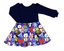 Load image into Gallery viewer, Musical Cuties Prairie Dress