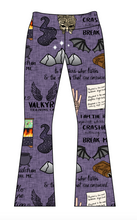 Load image into Gallery viewer, Night Court Kids Flared Leggings
