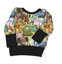 Load image into Gallery viewer, Poke Utopia Grow With Me Hoodie (or Crewneck)
