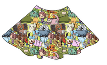 Load image into Gallery viewer, Poke Utopia Ladies' Circle Skirt