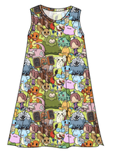Load image into Gallery viewer, Poke Utopia Ladies' Swing Dress