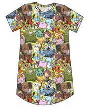 Load image into Gallery viewer, Poke Utopia Ladies' T-Shirt Dress