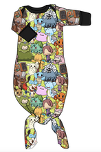 Load image into Gallery viewer, Poke Utopia Newborn Knotted Gown