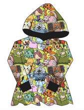 Load image into Gallery viewer, Poke Utopia Peplum Hoodie (or Crewneck)