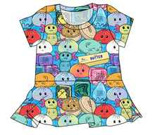 Load image into Gallery viewer, Viral Squishies Ladies' Peplum Top