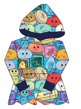 Load image into Gallery viewer, Viral Squishies Peplum Hoodie (or Crewneck)