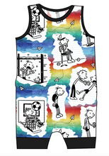 Load image into Gallery viewer, Wimpy Doodles Emmett Pants And Shorts T-Shirt Romper