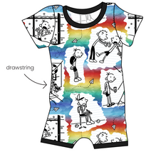 Load image into Gallery viewer, Wimpy Doodles Grow With Me Pants And Shorts Romper