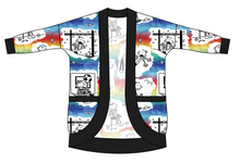 Load image into Gallery viewer, Wimpy Doodles Ladies' Cocoon Cardigan