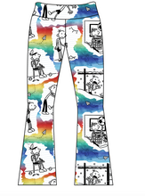 Load image into Gallery viewer, Wimpy Doodles Kids Flared Leggings