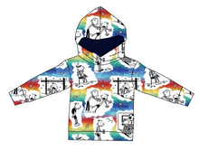 Load image into Gallery viewer, Wimpy Doodles Ladies Oversized Hoodie