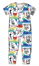 Load image into Gallery viewer, Wimpy Doodles Ladies T-Shirt Romper