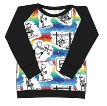 Load image into Gallery viewer, Wimpy Doodles Ladies' Classic Crewneck