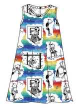 Load image into Gallery viewer, Wimpy Doodles Ladies' Swing Dress