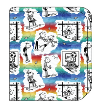 Load image into Gallery viewer, Wimpy Doodles Swaddle Blanket