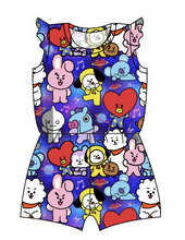 Load image into Gallery viewer, Musical Cuties Ivy Summer Romper