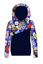 Load image into Gallery viewer, Musical Cuties Ladies Hoodie