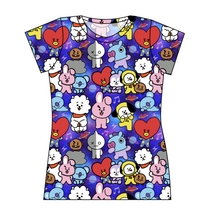 Load image into Gallery viewer, Musical Cuties Ladies' Basic Tee