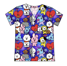 Load image into Gallery viewer, Musical Cuties Ladies' Slouchy V-Neck Tee