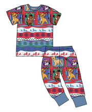Load image into Gallery viewer, 90s Lion Quilt Basic Loungewear Set