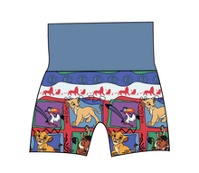 Load image into Gallery viewer, 90s Lion Quilt Grow With Me Pants And Shorts