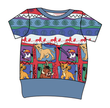 Load image into Gallery viewer, 90s Lion Quilt Grow With Me Tee