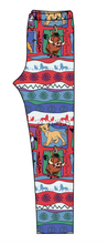 Load image into Gallery viewer, 90s Lion Quilt Ladies' Lounge Leggings