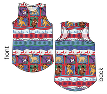 Load image into Gallery viewer, 90s Lion Quilt Ladies' Summer Tank