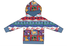 Load image into Gallery viewer, 90s Lion Quilt Oversized Hoodie