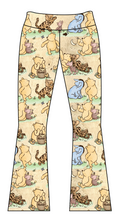 Load image into Gallery viewer, Classic Pooh Kids Flared Leggings