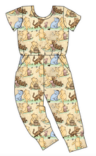 Load image into Gallery viewer, Classic Pooh Ladies Pants Length Ivy Romper