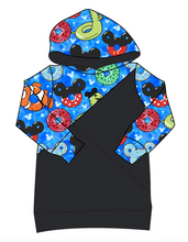 Load image into Gallery viewer, Floatie Mouse Ears Classic Hoodie (or Crewneck)