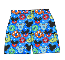Load image into Gallery viewer, Floatie Mouse Ears Ladies' Lounge Shorts