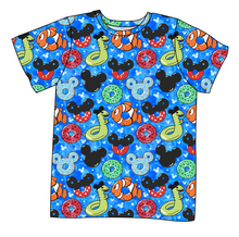 Load image into Gallery viewer, Floatie Mouse Ears Mens' Tee