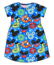 Load image into Gallery viewer, Floatie Mouse Ears Play Dress