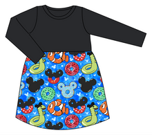 Load image into Gallery viewer, Floatie Mouse Ears Play Dress