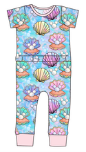 Load image into Gallery viewer, Pearly Mouse Ears Bennett Pants and Shorts Length T-Shirt Romper