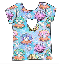Load image into Gallery viewer, Pearly Mouse Ears Cambria Heart Back Tee