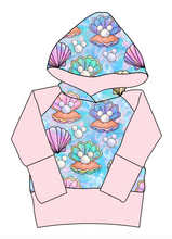 Load image into Gallery viewer, Pearly Mouse Ears Grow With Me Hoodie (or Crewneck)