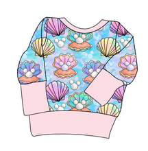 Load image into Gallery viewer, Pearly Mouse Ears Grow With Me Hoodie (or Crewneck)