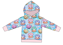 Load image into Gallery viewer, Pearly Mouse Ears Ladies Oversized Hoodie