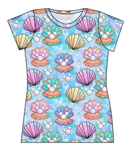 Load image into Gallery viewer, Pearly Mouse Ears Ladies' Basic Tee