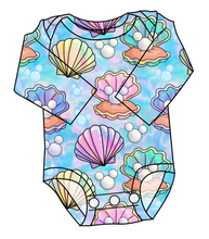 Load image into Gallery viewer, Pearly Mouse Ears Lap Neck Bodysuit