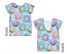 Load image into Gallery viewer, Pearly Mouse Ears Low Back Ballerina Tee