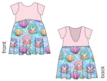 Load image into Gallery viewer, Pearly Mouse Ears Low Back Dress