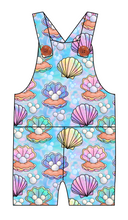 Load image into Gallery viewer, Pearly Mouse Ears Overalls and Shortalls
