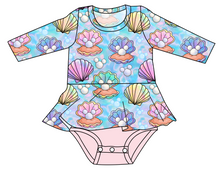 Load image into Gallery viewer, Pearly Mouse Ears Peplum Top