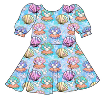 Load image into Gallery viewer, Pearly Mouse Ears Prairie Dress