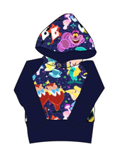 Load image into Gallery viewer, Down the Rabbit Hole Grow With Me Hoodie (or Crewneck)