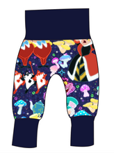 Load image into Gallery viewer, Down the Rabbit Hole Grow With Me Pants And Shorts